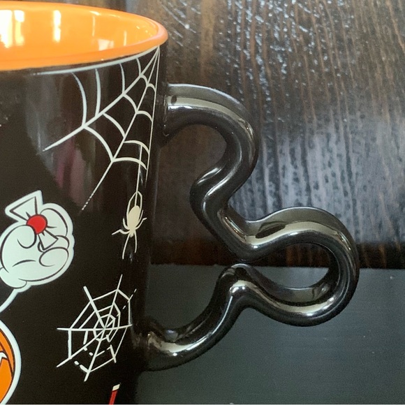 Oh What Fun! Mickey and Minnie Mouse Halloween Mug with Mouse Ears Handle - Picture 2 of 9